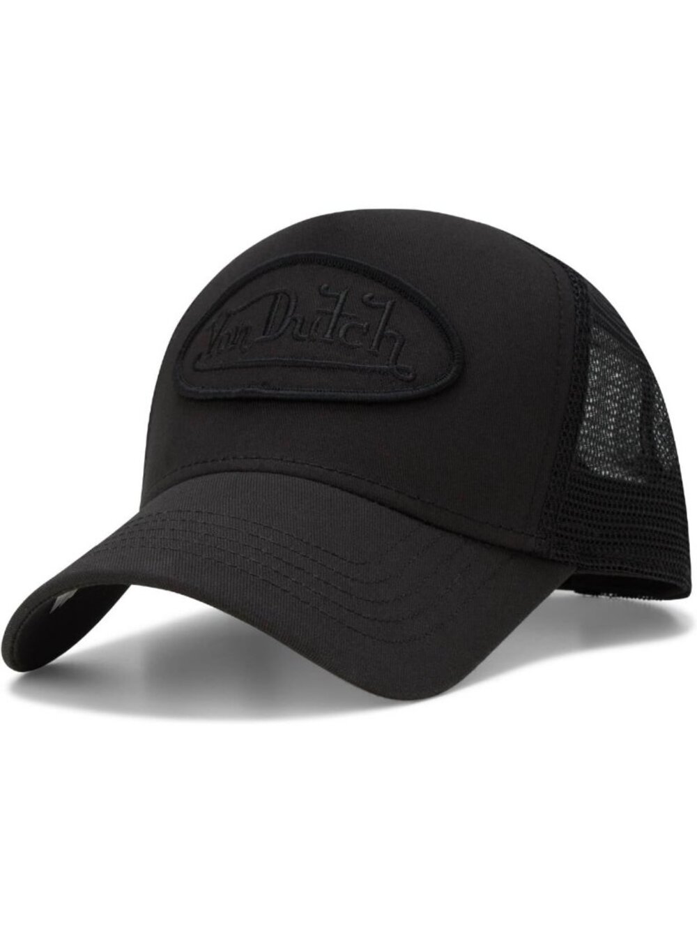 Retro Classic Unisex Trucker Hat - Solid Color Mesh Snapback Baseball Cap